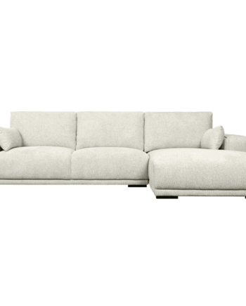 Beige California Sofa med Højrevendt Chaiselong - Stil og Komfort