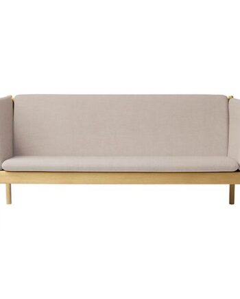 FDB Møbler J149 Trepersoners Sofa i Beige - Tidløst Design