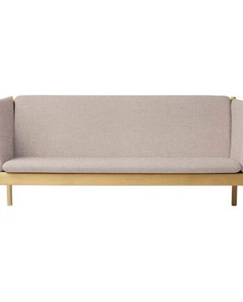 FDB Møbler J149 Trepersoners Sofa i Lysegrå - Tidløst Design