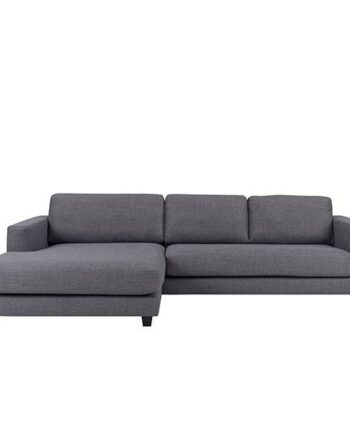 Maine 2,5 Pers. Sofa med Chaiselong – Elegant Grå Tilbud
