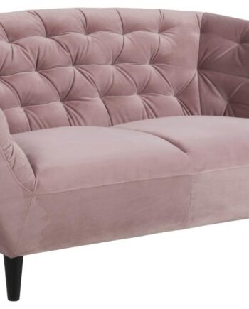 Elegant 3-personers sofa i Dusty Rose – Stilfuld komfort