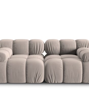 Micadoni Bellis Modulsofa i Sort og Beige - Fantastisk Tilbud!