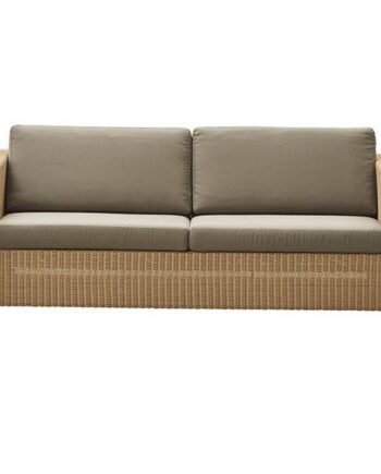 Cane-line Chester Sofa i Natur med Taupe Hynde - Tilbud!