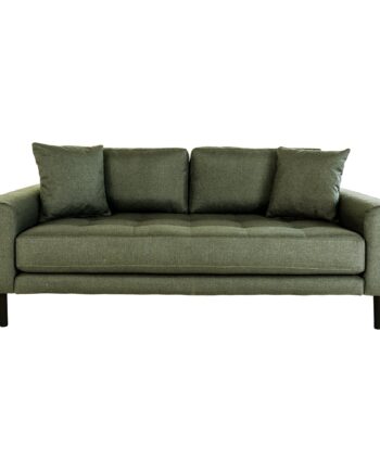 Lido 2,5 Personers Sofa i Olivengrøn - Stilfuld Komfort