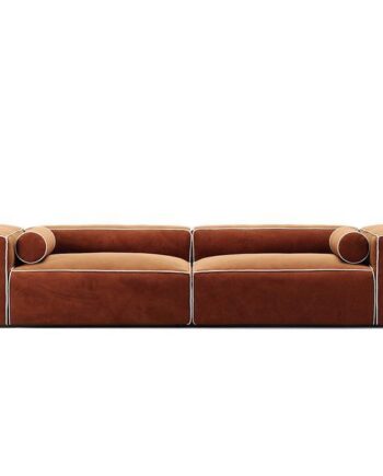 Decotique Grand Hue 2-Personers Sofa i Moonwhite Kobber