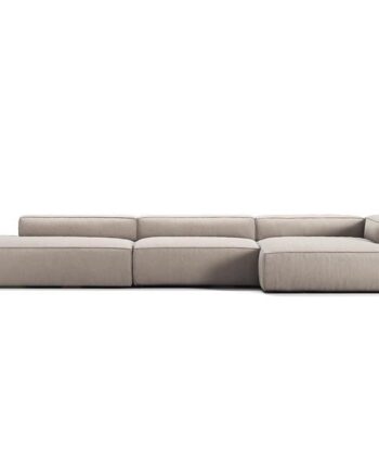 Decotique Grand 3-Personers Sofa – Sandshell Beige Design