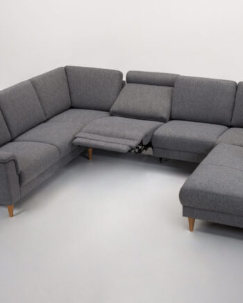 Hjort Knudsen Napoli Montana Sofa med Motor – 7 Siddepladser