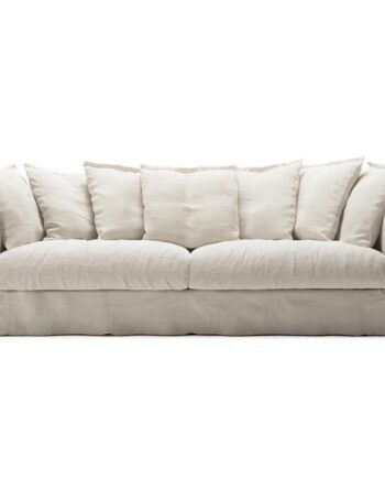 Decotique Grand Air Sofa til 4 i Cremehvid - Stil & Komfort