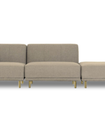 Elegant Paris Chaiselongsofa med Fleksible Moduler