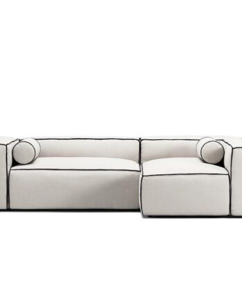 Elegant Hvid 4-Personers Sofa fra Decotique - Black Friday!