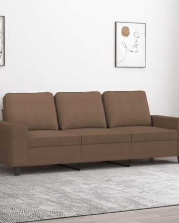 3-Personers Brun Sofa - Skab Hygge i Dit Hjem!