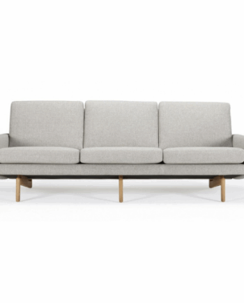 Egelykke 3-Personers Sofa i Grå – Elegant Skandinavisk Design