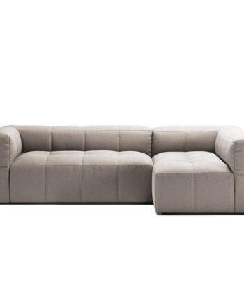 3-Personers Sofa med Divan Højre i Sandshell Beige