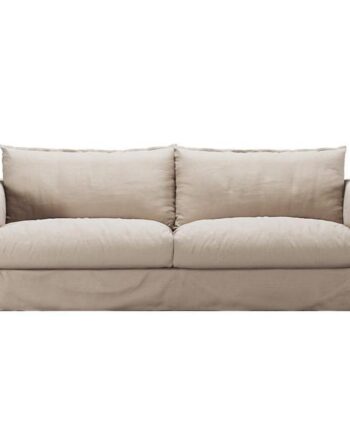Beige 3-Personers Sofa fra Decotique på tilbud