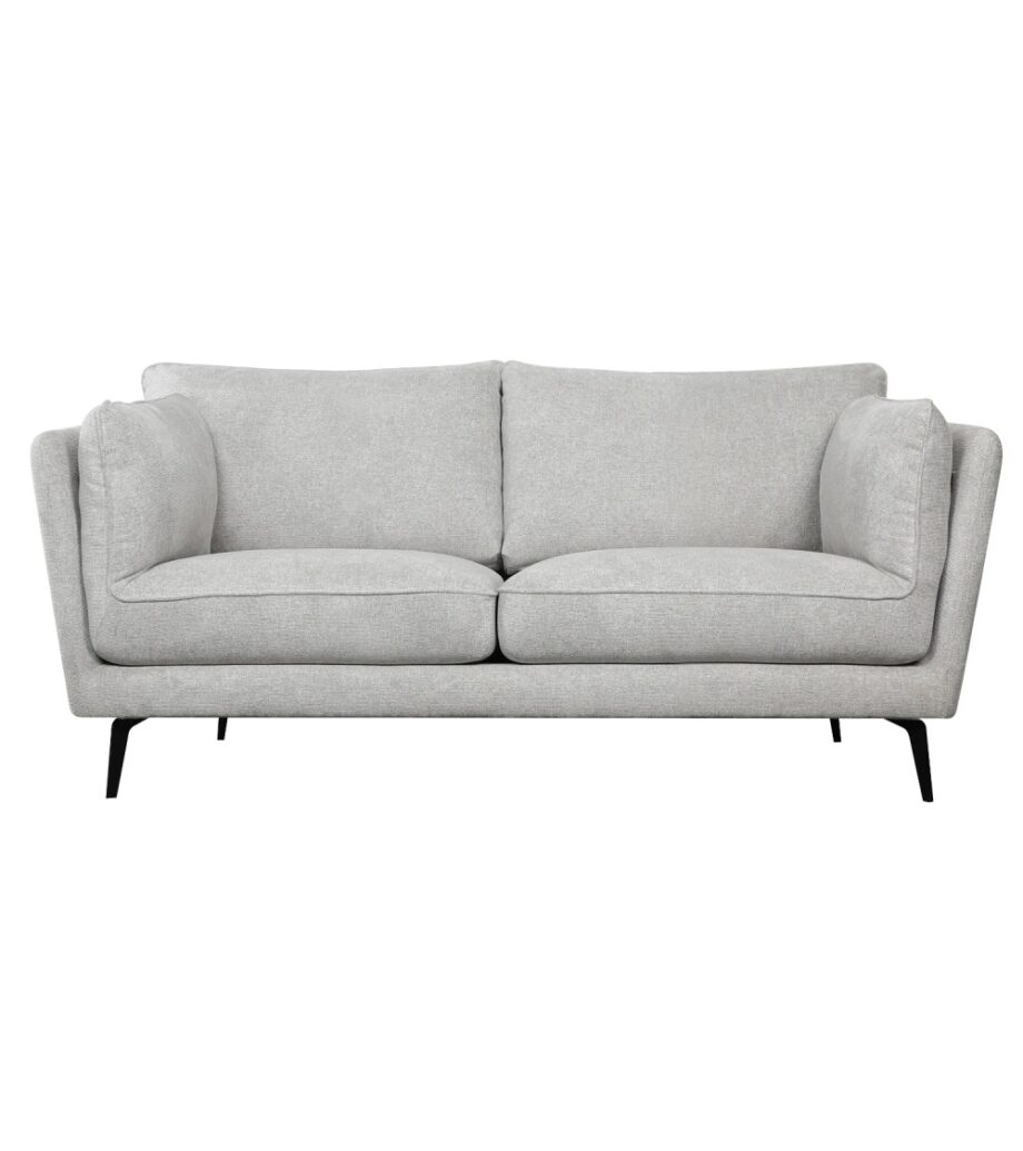 Elegant 3-personers grå sofa – Komfort til hjemmet!