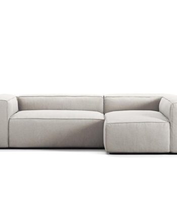 Elegant Hvid Sofa Divan Højre – Udsalg på Moderne Design!