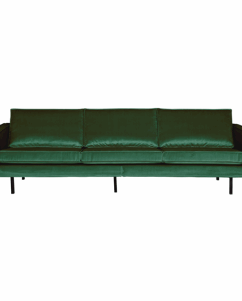 Elegant Grøn Velour Rodeo Pers Sofa fra BePureHome