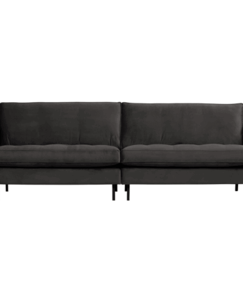 Rodeo Classic Pers Sofa i Anthracite Velour - BePureHome