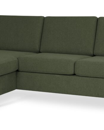 Elegant Chaiselong Sofa i Vinter Mosgrøn – Tilbud!