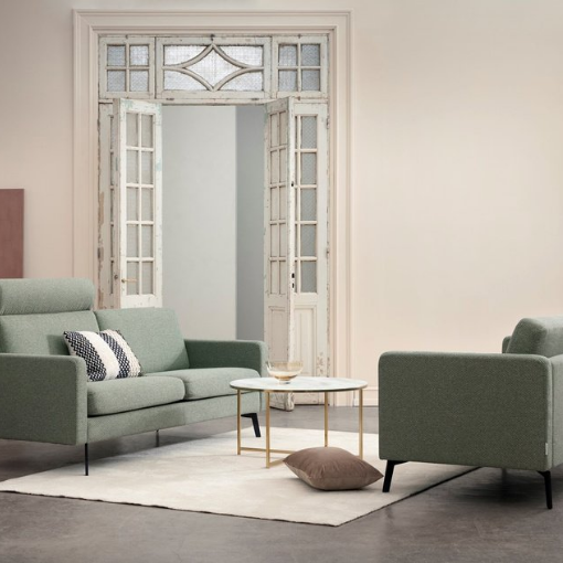 Elegant Grøn Sofa i Nordic Design - Moderne Skandinavisk Stil