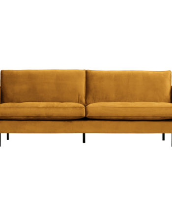 Gul Rodeo Classic Sofa i Velour - BePureHome Tilbud!