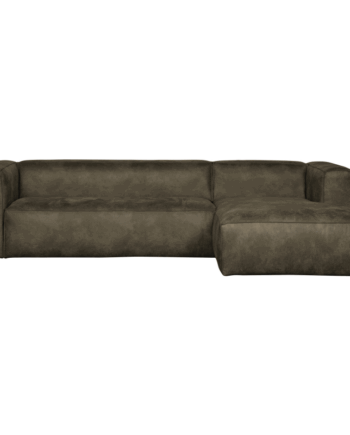 Armygrøn Højrevendt Hjørnesofa fra Woood - Komfortabel Design