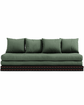 Chico Sofa Madras 80x200 i Olivengrøn fra Karup Design