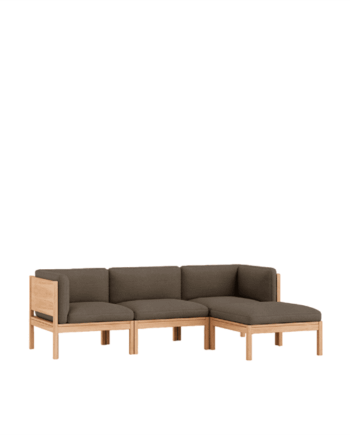 Autum 361 Moebe Modular Personers Sofa Med Sider & Chaiselong - Moebe Sofa  - 5713520029240