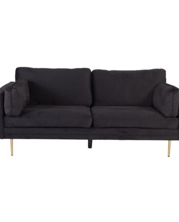 Venture Design Boom 3-personers Sofa i Sort Polyester