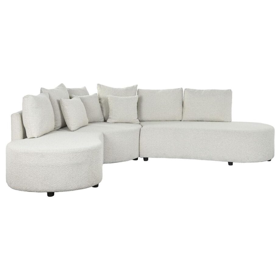 Moderne Hvid Sofa i Træ - DKD Home Decor