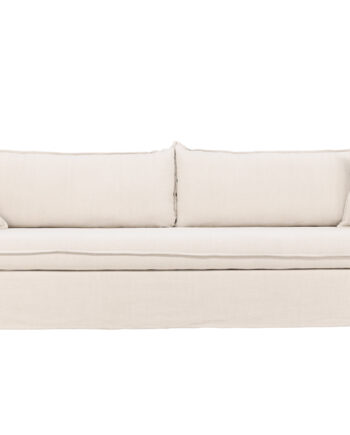 Beige Nova Sofa i Hør – Perfekt til Hygge og Samvær