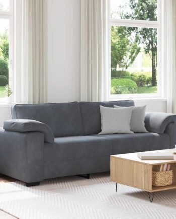 Personers Sofa 178 Fløjl Mørkegrå - Sofa  - 8721158691873