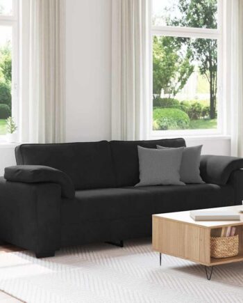 Sort Personers Sofa 178 Velour - Sofa  - 8721158691910
