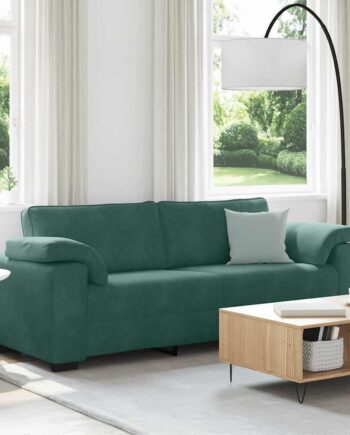 Grøn Personers Sofa 178 Fløjl Mørke - Sofa  - 8721158691880