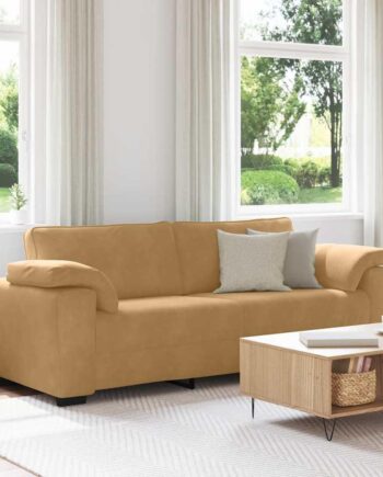 Personers Sofa 178 Fløjl Brun - Sofa  - 8721158691934