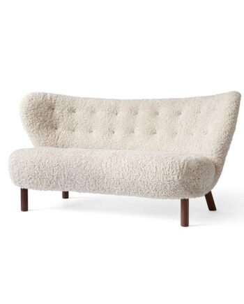 Little Petra VB2 Sofa i Valnød - Fåreskind Elegance