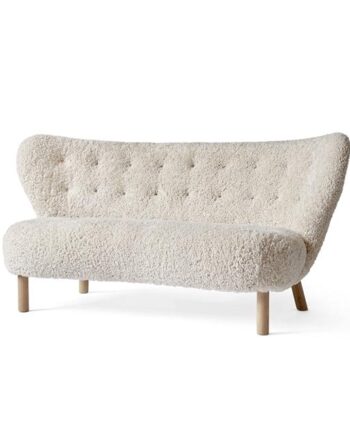 Hvid Amptradition Little Petra Vb2 Sofa Moonlight Fåreskind Olieret Egetræ - &tradition Sofa  - 5705385018576
