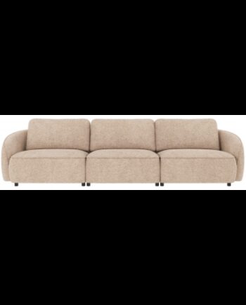 Rowico Norris Sofa til 4 personer – Sort & Lys Beige
