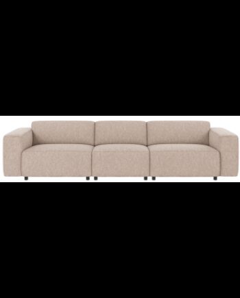 Rowico Willard Sofa til 4 personer – Sort og Lys Beige