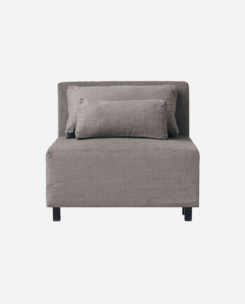 Grå House Doctor Hazel Night Sofa Midtersektion Brun - House Doctor Sofa  - 5707644788671