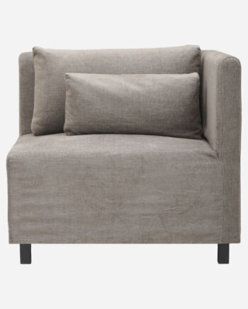 Grå House Doctor Hazel Night Sofa Hjørnesektion Brun - House Doctor Sofa  - 5707644788695