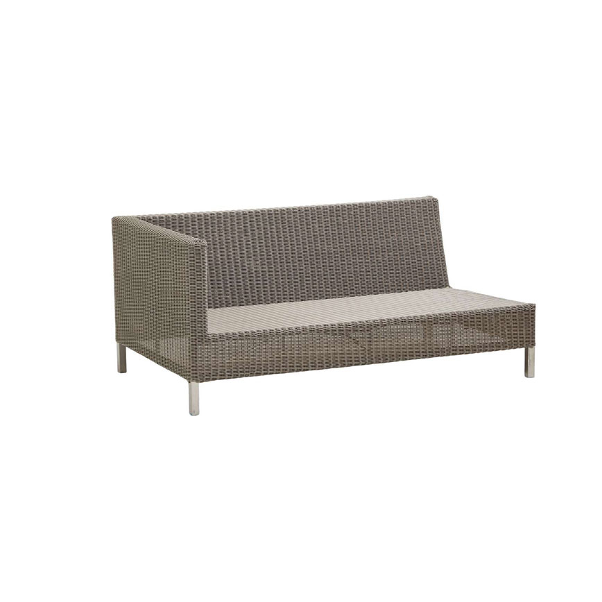 Connect 2pers Sofa Arm 5594t Taupe Skarp Pris - Cane-line Sofa - 5711877084479