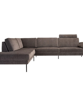 Construct Sofa Med Til Venstre Fargo Arm Ben Skyland Antracit - Actona Sofa
