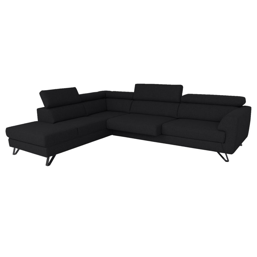 Sort Billund Sofa 1900flex Udstillingsmodel Inari 100 - Fleming Sofa