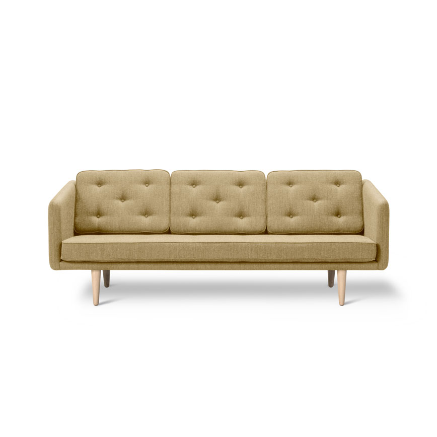 3pers Sofa Fiord 422 Ben:sÆbebehandlet - Sofa