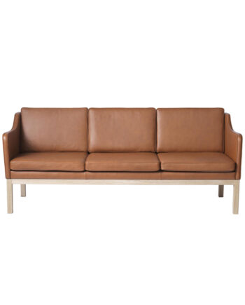 Mk46 Sofa Pers Cognac Skarp Pris L433001100101 LÆder - Fdb Møbler Sofa  - 5715054012651
