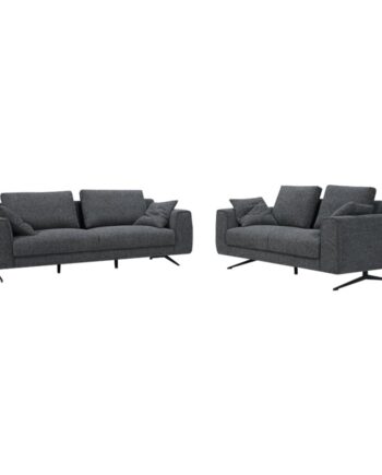 Detroit 2pers Sofa GrÅt Stof BegrÆnset Antal - Furnhouse Sofa