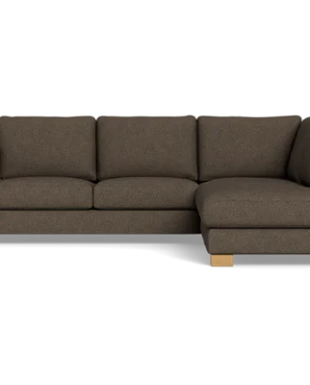Brun Halifax Sofa Med Open End - Halifax Sofa