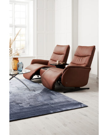 Brun Himolla Edmonton 4050 Pers Sofa - Himolla Sofa