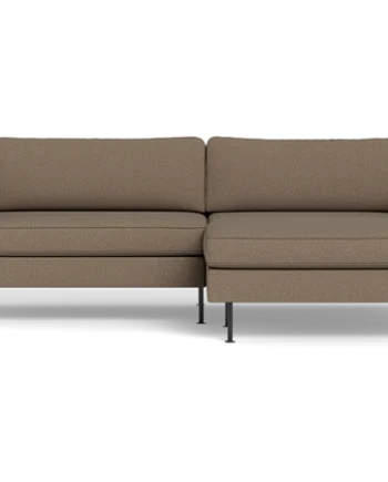 Brun Houston Sofa Med Chaiselong Arm - Houston Sofa